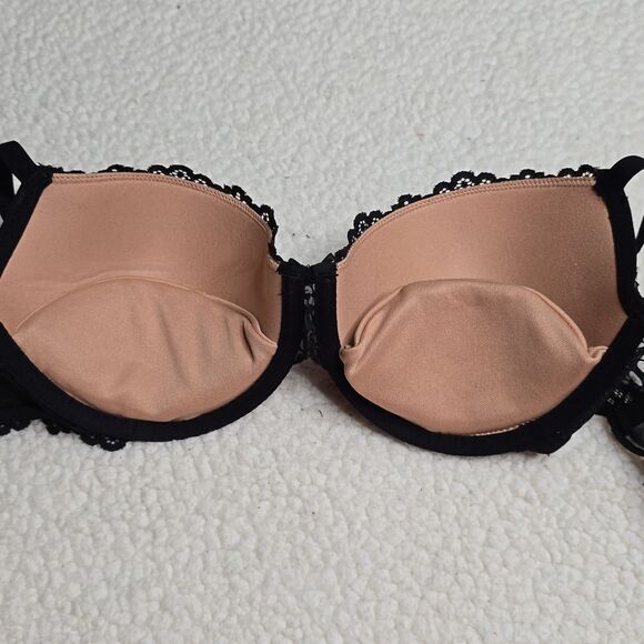 1237 NWT Adore Me Women's Rubie Push-Up Demi Bra Sz 34C - Picture 4 of 5